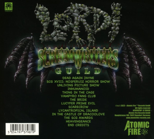 CD / Lordi / Screem Writers Guild / Digipack