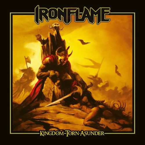 LP / Ironflame / Kingdom Torn Asunder / Coloured / Vinyl
