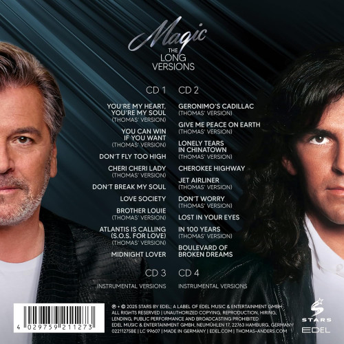 CD / Anders Thomas / Magic The Long Versions / 4CD
