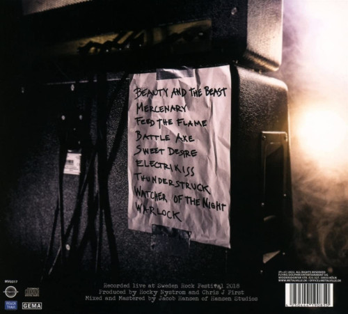 CD / Torch / Live Fire / Digipack