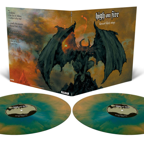 2LP / High On Fire / Blessed Black Wings / Blue,Orange / Vinyl / 2LP