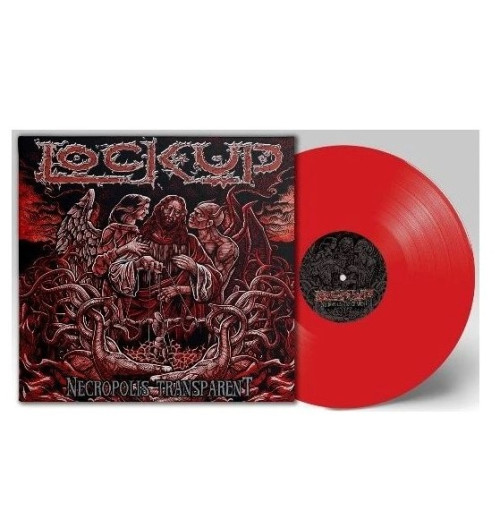 LP / Lock Up / Necropolis Transparent / Red / Vinyl