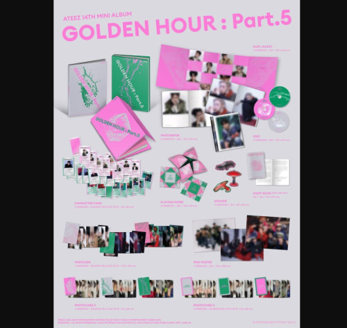CD / Ateez / Golden Hour:Part 5