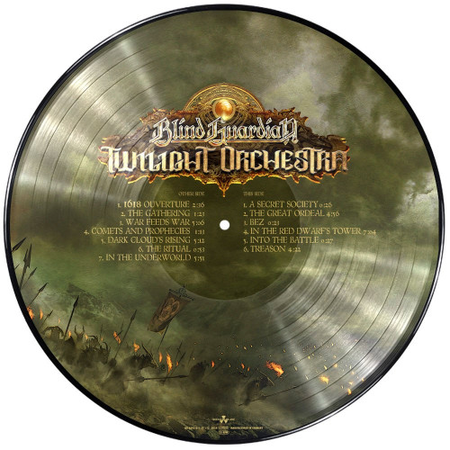2LP / Blind Guardian Twilight Orchestra / Legacy Of Dark. / Pict / Vinyl