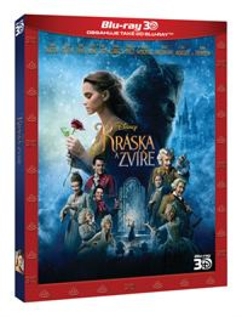 3D Blu-Ray / FILM /  Kr�ska a zv��e / Beauty And The Beast / 2017 / 3D+2D