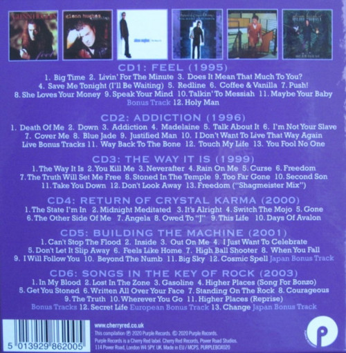 6CD / Hughes Glenn / Justified Man / Studio Albums 1995-2003 / 6CD