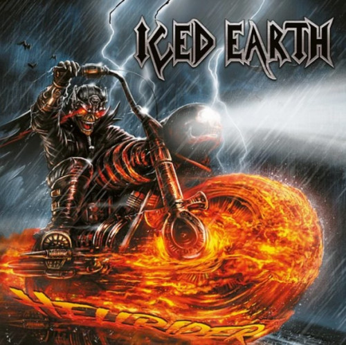 LP / Iced Earth / Hellrider / Orange,Yellow,Silver Splatter / Vinyl