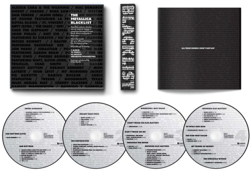 4CD / Metallica / Metallica Blacklist / Tribute / Digipack / 4CD