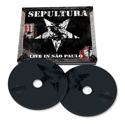 CD/DVD / Sepultura / Live In Sao Paulo / CD+DVD / Digipack