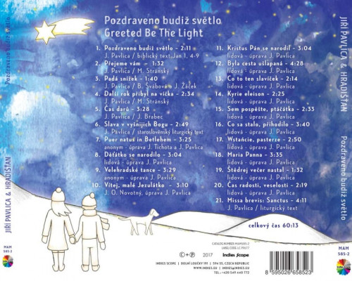 CD / Pavlica Ji�� & Hradi��an / Pozdraveno budi� sv�tlo / Digipack