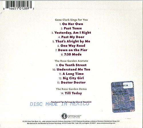CD / Clark Gene / Gene Clark Sings For You