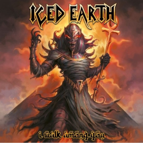 LP / Iced Earth / I Walk Among You / Brick Red,Yellow,Orange / Vinyl