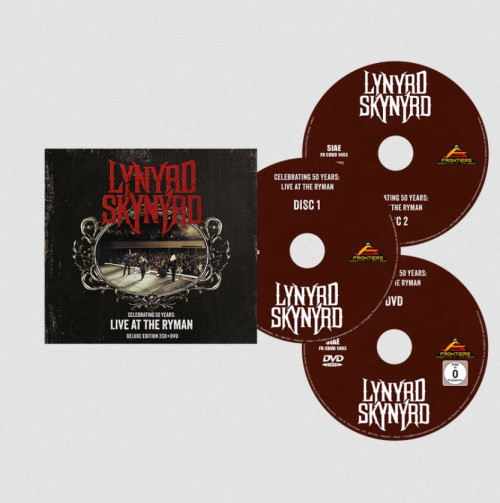 2CD/DVD / Lynyrd Skynyrd / Celebrating 50 Years Live At Ryman / Digipack
