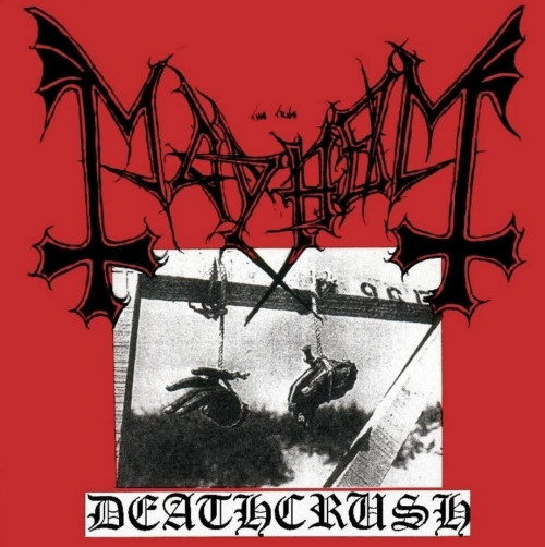 LP / Mayhem / Deathcrush / Red Black Splatter / Vinyl