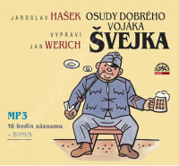 2CDHa�ek Jaroslav / Osudy dobr�ho voj�ka �vejka / Jan Werich / 2CD