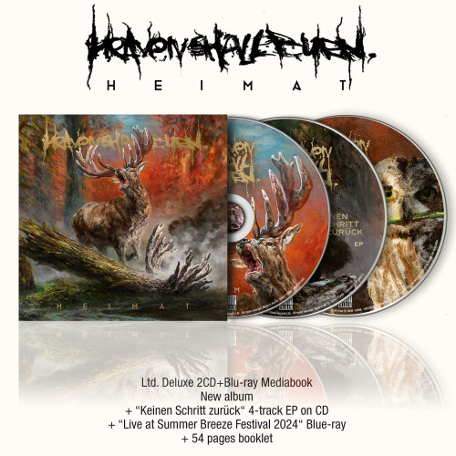 2CD-BRD / Heaven Shall Burn / Heimat / 2CD+Blu-Ray