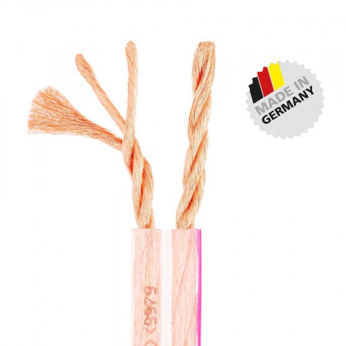 HIFI / HIFI / Repro kabel:Eagle Calypso LS Transparent 2x2,5mm / 1metr