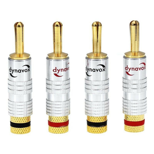 HIFI / HIFI / Koncovky Dynavox Banana Speaker Set B4 / Ban�nky / 4ks