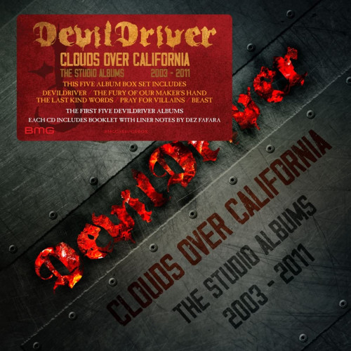 5CD / Devildriver / Clouds Over California:Studio Albums.. / 5CD