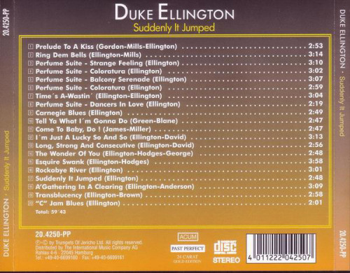 CD / Ellington Duke / Suddenly It Jumped