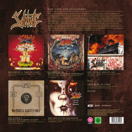 LP/DVD / Sabbat / Mad Gods And Englishmen / 5LP+DVD