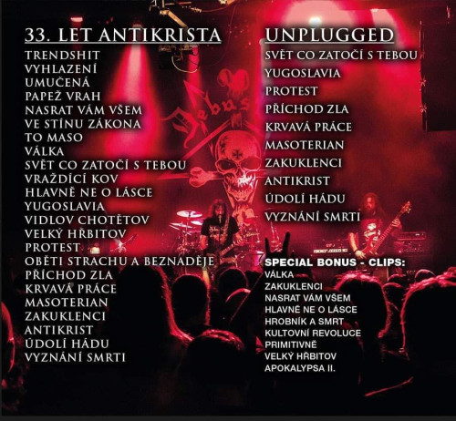 2CD/DVD / Debustrol / 33 let Antikrista / 2CD+DVD