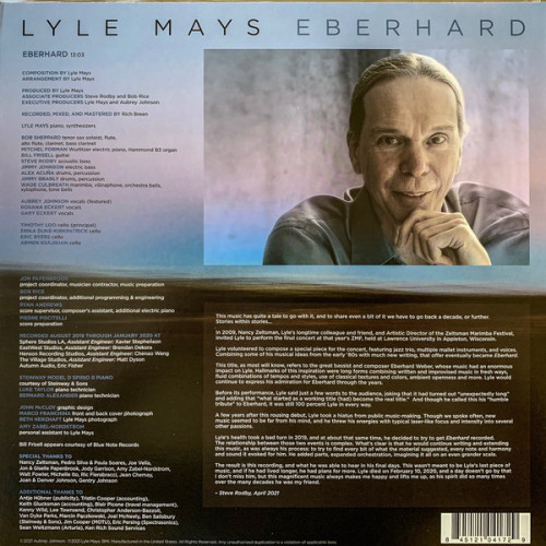 LP / Mays Lyle / Eberhard / Vinyl