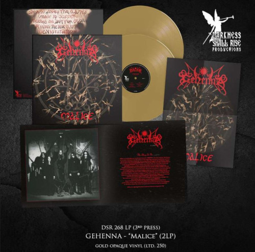 2LP / Gehenna / Malice / Gold / Vinyl / 2LP