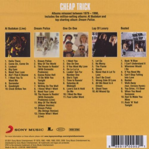 5CD / Cheap Trick / Original Album Classics / 5CD
