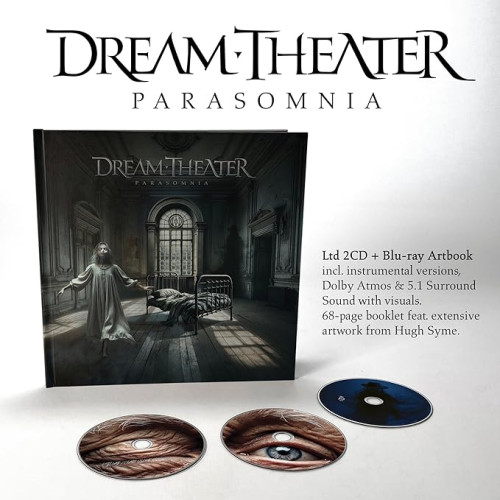 2CD-BRD / Dream Theater / Parasomnia / 2CD+Blu-Ray Audio / Artbook