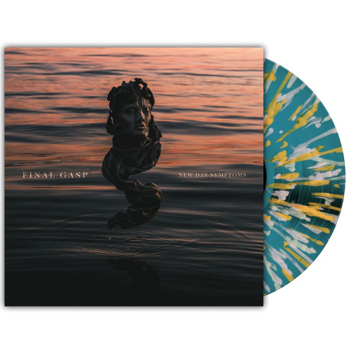 LP / Final Gasp / New Day Symptoms / Sea Blue  Splatter / Vinyl