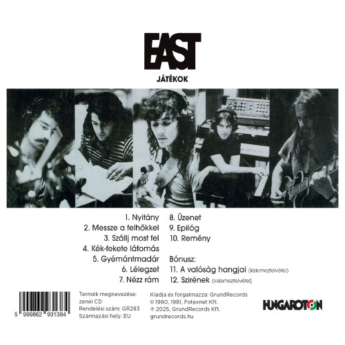 CD / East / Jatekok