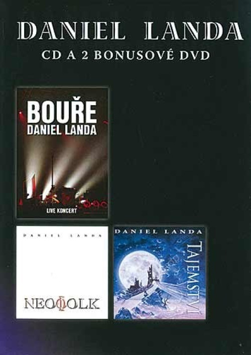 2DVD/CD / Landa Daniel / Tajemstv� / Bou�e+CD Neofolk / 2DVD+CD