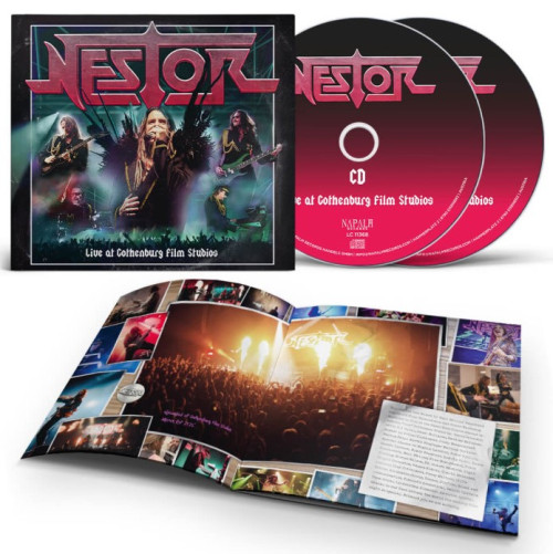 CD/DVD / Nestor / Live At The Gothenburg Film Studios / Digisleeve / CD+DV