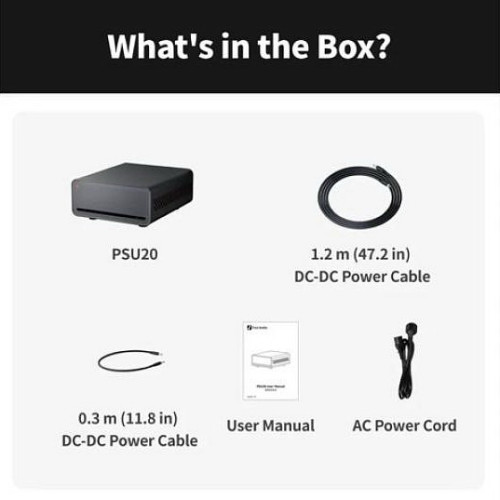 Gramofony / GRAMO / Nap�jec� zdroj Fosi Audio PSU20 / Line�rn� 5 / 12 / 15V