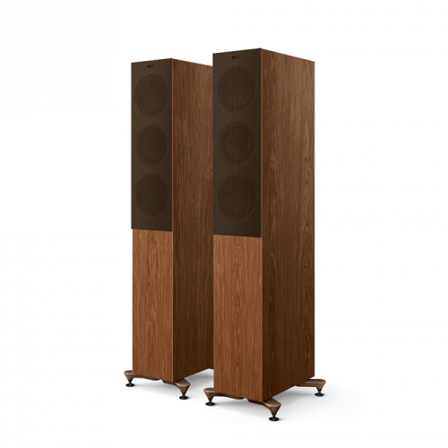 HIFI / HIFI / Repro sloupov�:Kef R5 Meta / Satin Walnut / 2ks