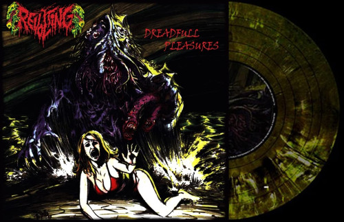 LP / Revolting / Dreadful Pleasures / Dark Hell Marbled / Vinyl