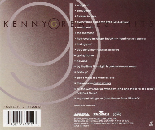 CD / Kenny G / Greatest Hits