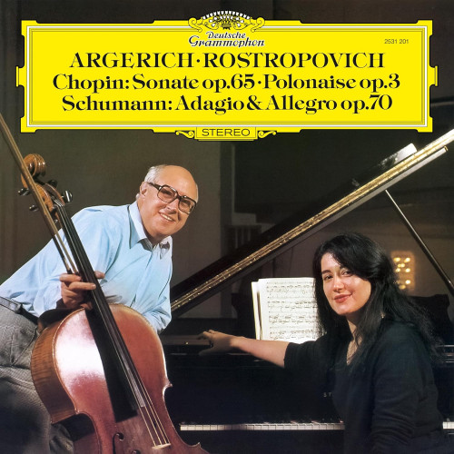 LP / Argerich M.,Rosptopovich M. / Sonata,Polonaise,Adaigo / Vinyl