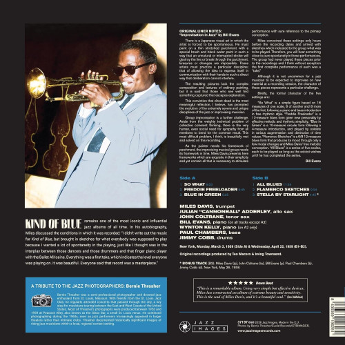 LP / Davis Miles / Kind Of Blue / Blue / Vinyl