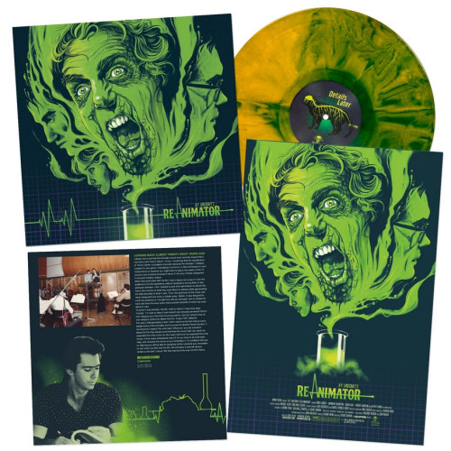LP / Band Richard / Re-Animator / 180gr / OST / Yellow / Green Swirl / Vinyl