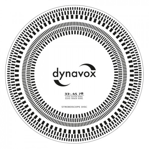 Gramofony / GRAMO / �ablona pro nastaven� p�enosky a ot��ek / Dynavox Strobo