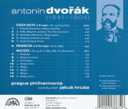 CD / Dvo��k / Czech suite / Hr��a J.