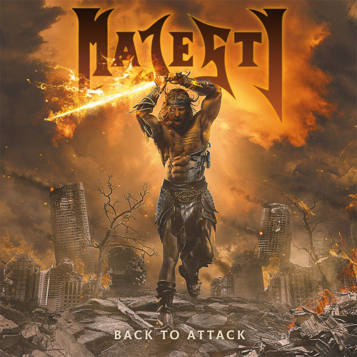 CD / Majesty / Back To Attack / Digipack