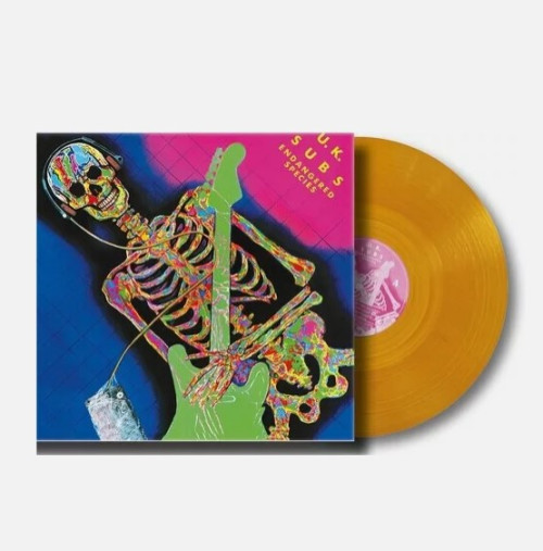LP / UK Subs / Endangered Species / Orange Crystal / Vinyl