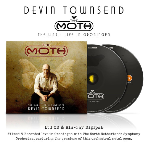 CD/BRD / Townsend Devin / Moth / The War:Live / CD+Blu-Ray