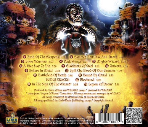 CD / Wizard / Bound By Metal / Reedice