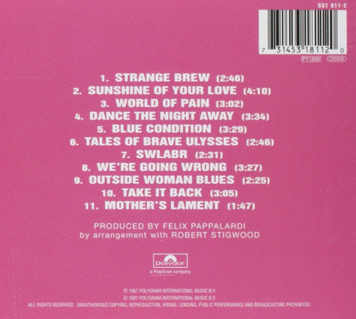 CD / Cream / Disraeli Gears / Remasters