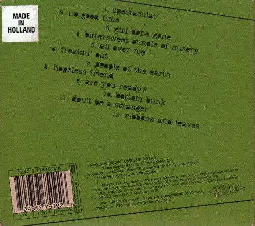 CD / Coxon Graham / Happiness In Magazines