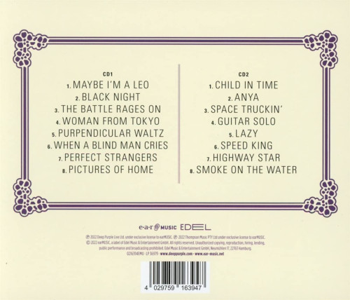 2CD / Deep Purple / Bombay Calling / Live In 95 / 2CD